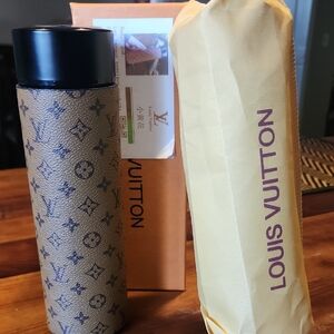 Louis Vuitton Brown Monogram Flask
